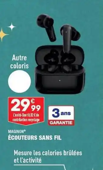 ALDI Écouteurs sans fil maginon offre