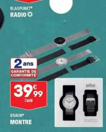 Montre braun