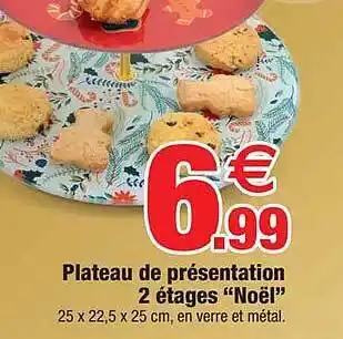 Bazarland Plateau de présentation 2 étages offre