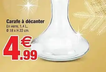 Bazarland Carafe à décanter offre