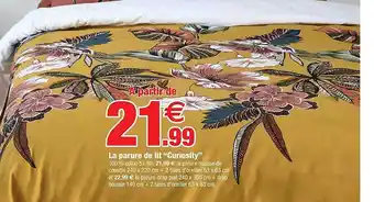 Bazarland La parure de lit offre