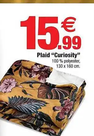 Bazarland Plaid offre