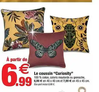 Bazarland Le coussin offre