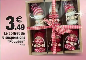 Bazarland Le coffret de 6 suspensions offre