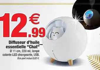 Bazarland Diffuseur d'huile essentielle offre