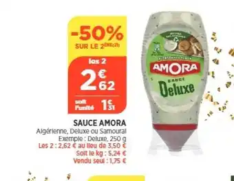 Bi1 Sauce amora offre