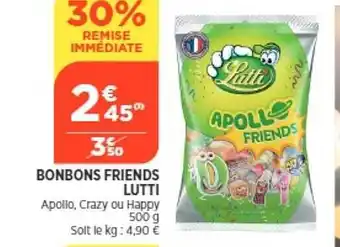 Bi1 Bonbons friends lutti offre