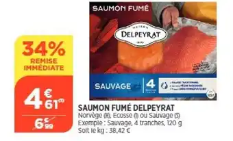 Bi1 Saumon fumé delpeyrat offre