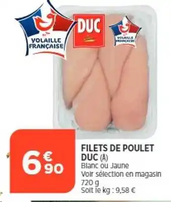 Bi1 Filets de poulet duc offre