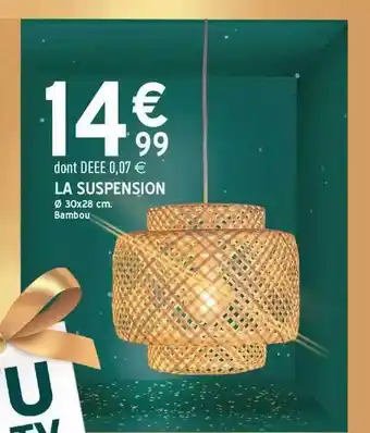 Centrakor La suspension offre