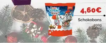 Coccinelle Supermarché Schokobons kinder offre