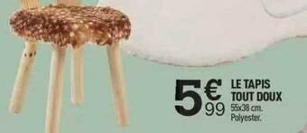 Centrakor Le tapis tout doux offre