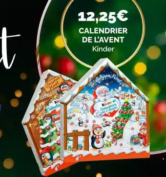Coccinelle Supermarché Calendrier de l'avent kinder offre