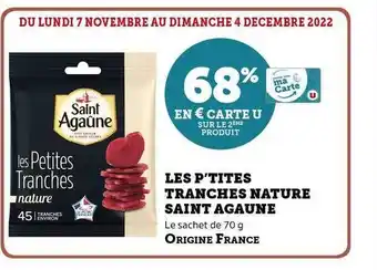Hyper U Les p'tites tranches nature saint agaûne offre