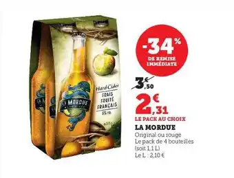 Hyper U La mordue offre
