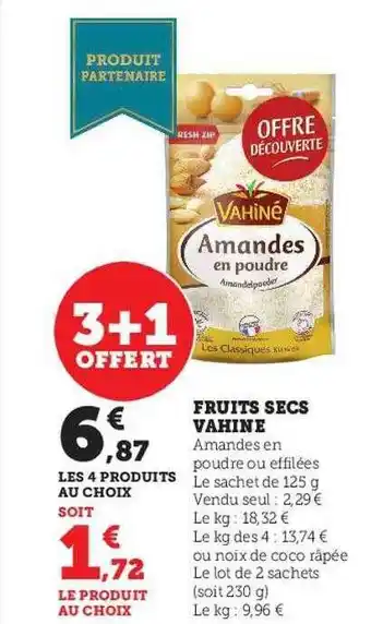 Fruits secs vahiné