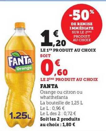Hyper U Fanta offre