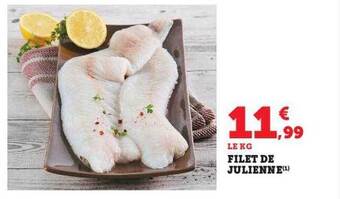 Hyper U Filet de julienne offre