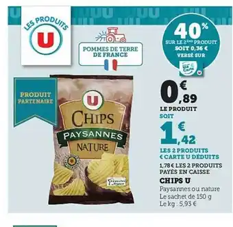 Hyper U Chips u offre