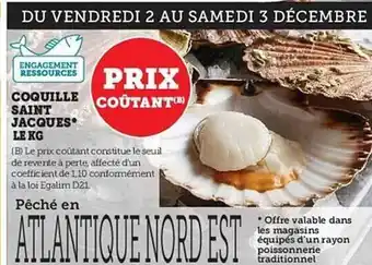 Hyper U Coquille saint jacques offre