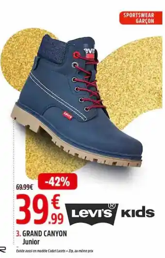 Intersport Grand canyon junior levi's kids offre