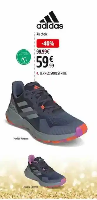 Intersport Terrex soulstride adidas offre