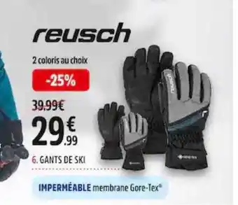 Intersport Gants de ski reusch offre