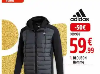 Intersport Blouson homme adidas offre