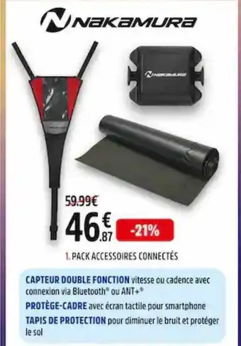 Intersport Pack accessoires connectés nakamura offre
