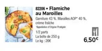 Thiriet Flamiche au maroilles offre