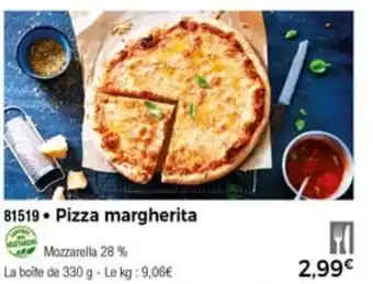 Thiriet Pizza margherita offre