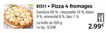 Thiriet Pizza 4 fromages offre