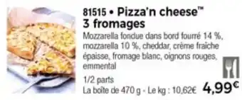 Thiriet Pizza'n cheese 3 fromages offre