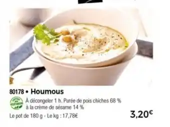 Thiriet Houmous offre
