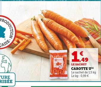 Super U Carotte offre