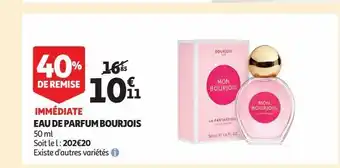 Auchan Supermarché Eau de parfum bourjois offre