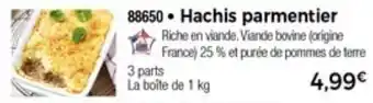 Thiriet Hachis Parmentier offre