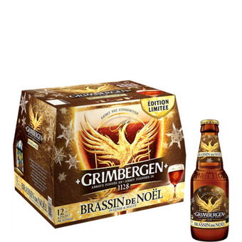 Auchan Bière blonde grimbergen offre