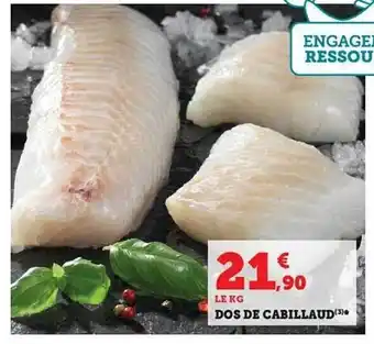 Hyper U Dos de cabillaud offre