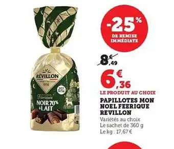 Papillotes mon noël féerique révillon
