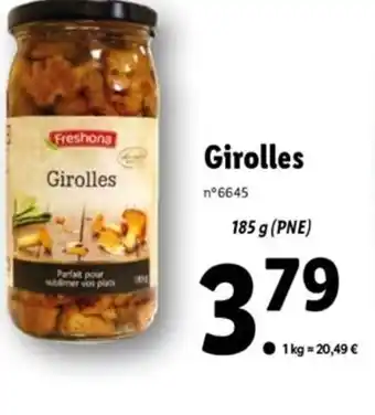 Lidl Girolles offre