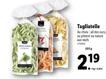 Tagliatelle