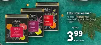 Lidl Infusions en Vrac offre