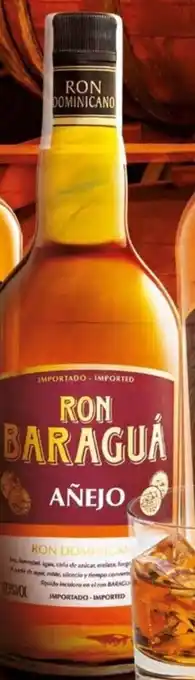 Lidl Ron Baragua Añejo Rhum Ambré Dominicain offre