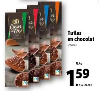Tuiles en Chocolat