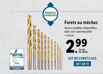 Lidl Forets ou Mèches offre