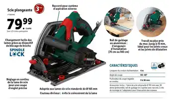Lidl Scie Plongeante offre