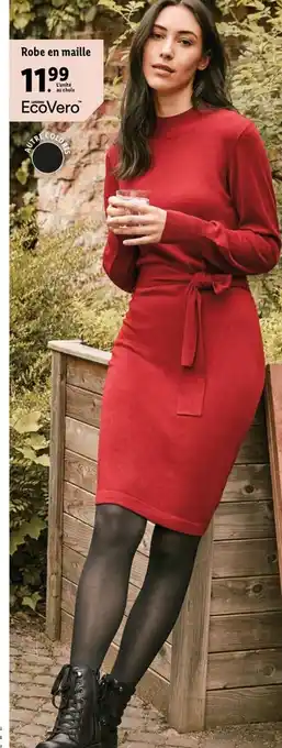 Lidl Robe en Maille offre