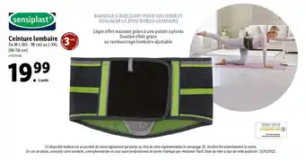 Lidl Ceinture Lombaire offre