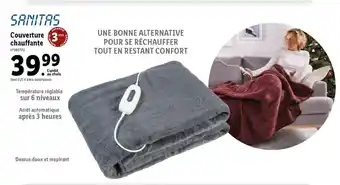 Lidl Couverture Chauffante offre